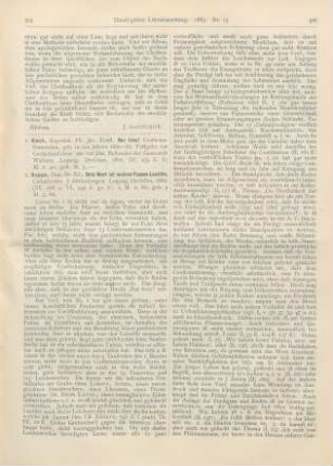 305-307 [Rezension] Koch, Ernst, Nur treu! Confirmationsreden