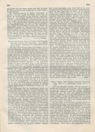 357-358 [Rezension] Garvie, Alfred E., The Ritschlian theology