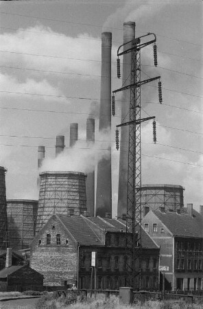 Bitterfeld. VEB Elektrochemisches Kombinat Bitterfeld (EKB). Werklandschaft