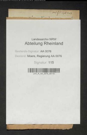 Stadt- und Steuerkommission zu Moers
