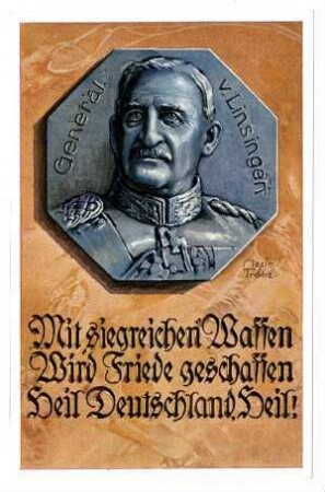 Nr. 145: General v. Linsingen (Silberstein)