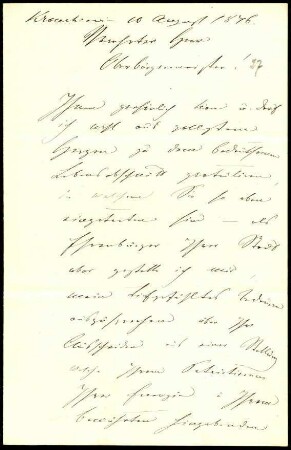 5-10-3-1.0000: Carl Anton, Fürst von Hohenzollern-Sigmaringen; diverse Schreiben ff.: Bedauern über Hammers Pensionierung