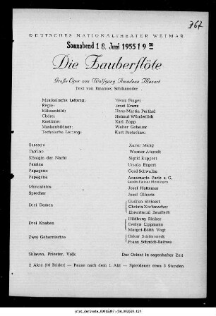 Die Zauberflöte