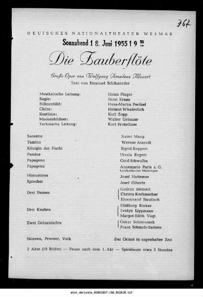 Die Zauberflöte
