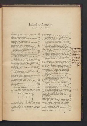 Inhalts-Angabe