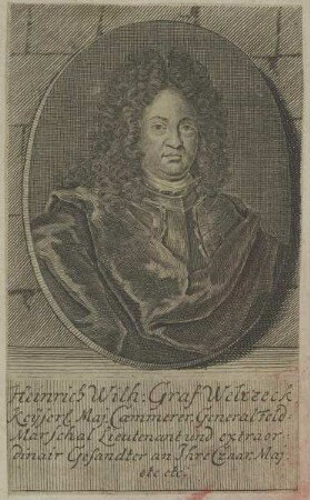 Bildnis des Heinrich Willhelm von Welczeck