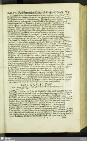 Das LXXVIII. Capitel