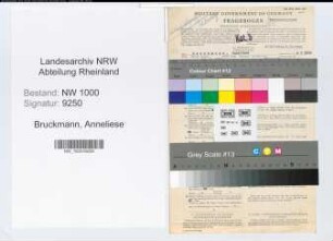 Entnazifizierung Anneliese Bruckmann, geb. 19.06.1915 (Sekretaerin)