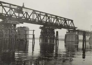 Schönebeck, Elbbrücke, wiederhergestellt