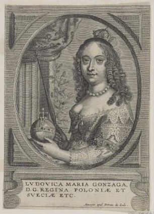 Bildnis der Lvdovica Maria Gonzaga