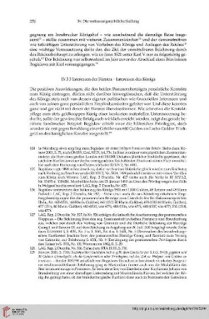 IV.3.3 Interessen der Fürsten – Interessen des Königs