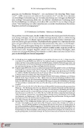 IV.3.3 Interessen der Fürsten – Interessen des Königs