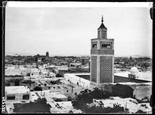 Tunis, Blick vom Dar-el-Bey-Palast nördlich