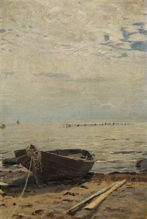 Boot am Strand