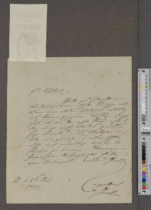 Brief an Carl Friedrich Ernst Frommann