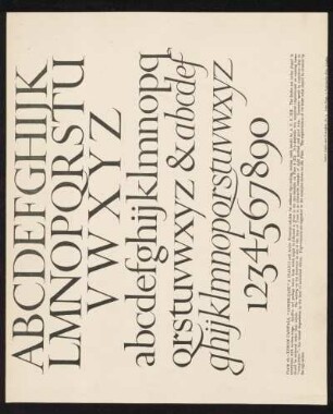 Plate 16. Roman Capitals, "Lower-case" & Italics (brush)