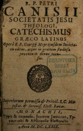 Catechismus graeco-latinus