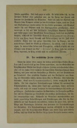 38. Der westfälische Friede (1648)