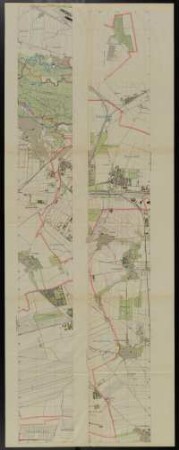 Stadtplan von Leipzig , 1:10 000, Lithographie, 1926 : Plan von Leipzig / bearb. vom Vermessungsamt d. Rates d. Stadt. - 18. Aufl., Nachdr. [mit Abschnitts- u. alten u. neuen Bezirksgrenzen] - 1:10 000. - Leipzig ; Berlin : Giesecke & Devrient , [1926]. - 1 Kt. ; 123 x 119 cm + Beil. +++ Mehrfarbendr. [Beil.:] Alphabetisches ]Verz. der Straßen, Sehenswürdigkeiten usw. Beil. zum Leipziger Adreßbuch. 1927