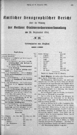 No 20, 28.09.1916
