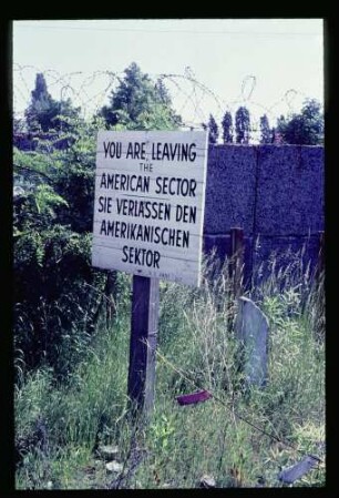 Grenze Düppel 5.6.66.
