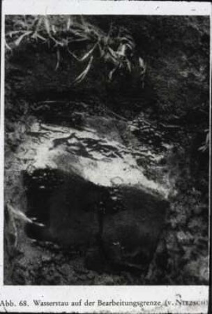 Pflugsohle führte zur Stauung des Wassers