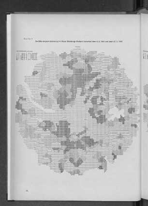 Karte 1: Bevölkerungsveränderung im Raum Hamburg/ Umland zwischen dem 6.6.1961 und dem 27.5.1970