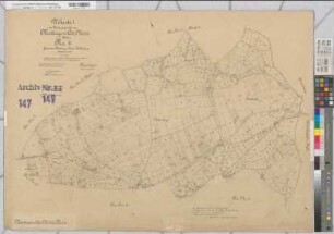 Mettingen (Mettingen), Umlegung Mettingen-Ost, Urkarte I Flur 11