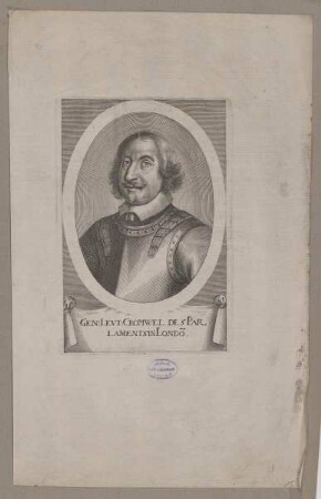 Bildnis des Oliver Cromwel