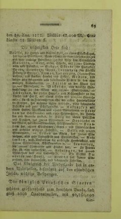 Die koeniglich Preußischen Staaten