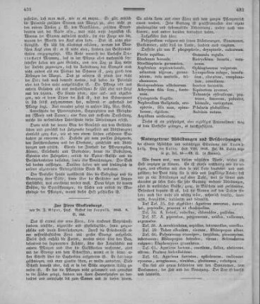 Naturgetreue Abbildungen und Beschreibungen der eßbaren schädlichen und verdächtigen Schwämme / von [Julius Vincenz von] Krombholz. - Prag : Calve. - Heft VIII, 1843