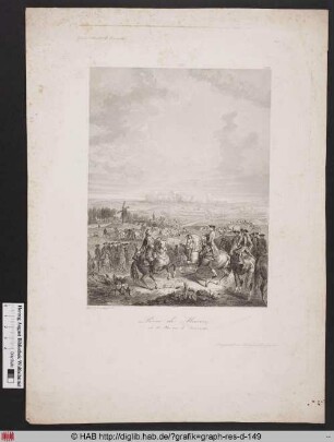 Prise de Menin du 23 Mai au 4 Juin 1744.