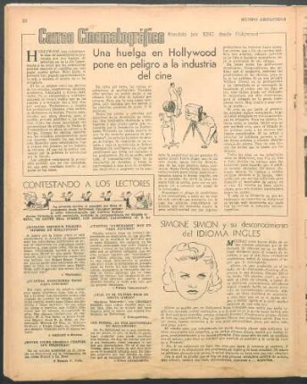 Correo cinematográfico : Atendido por King desde Hollywood