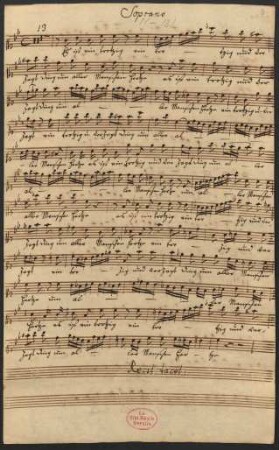 Es ist ein trotzig und verzagt Ding; V (3), Coro, orch; BWV 176; BC A 92