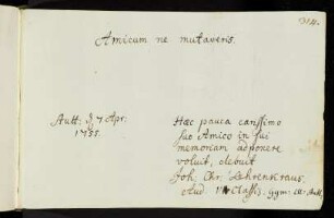 314 Lehrenkraus, Joh.Chr.