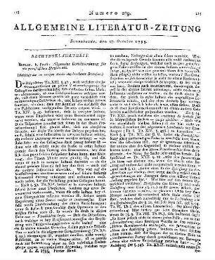 Diana, eine angenehme und nützliche Unterhaltungsschrift für Jäger und Liebhaber der Jagd. Leipzig: Feind 1795