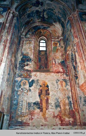 Die Ausmalung der Sankt Georgskirche : Die Ausmalung des Südlichen Querhauses mit den Stifterbildnissen
