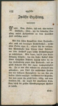 Zwölfte Erzählung