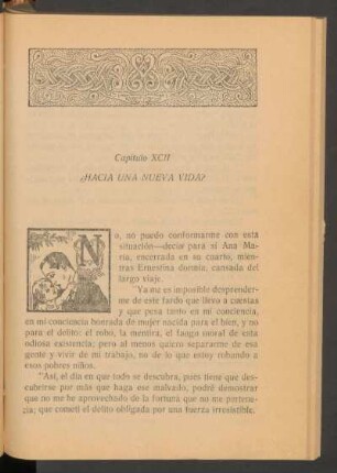 Capítulo XCII - ¿Hacia una nueva vida?