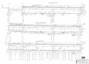 Ulm Hbf: U-Parkplatz Querschnitte Reihe 12-14/15-18, Blatt Nr: U3-56 Empfangsgeb. U-Parkplatz
