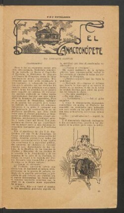 El anacronópete - (Continuación) : PBT novelesco
