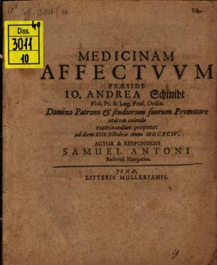 Medicina affectuum