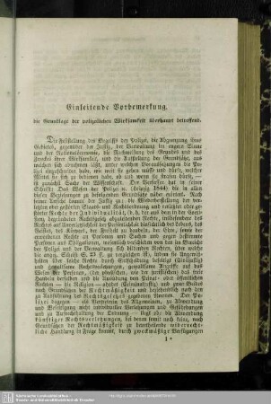 Einleitende Vorbemerkung die Grundlage der polizeilichen Wirksamkeit überhaupt betreffend