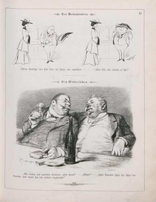 "Der Modehändler" "Ein Wiederscheu"