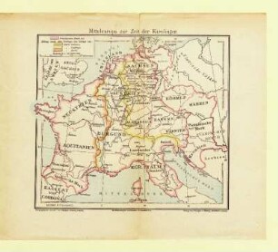Mitteleuropa zur Zeit der Karolinger