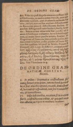 De Ordine Grammaticae Constructionis.