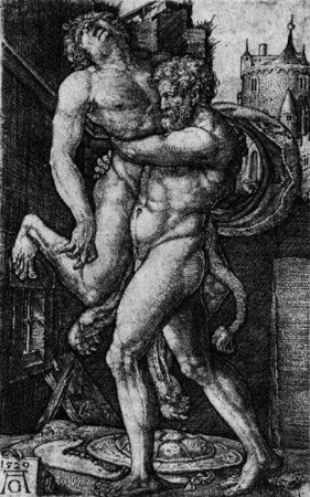 Herkules und Antaeus