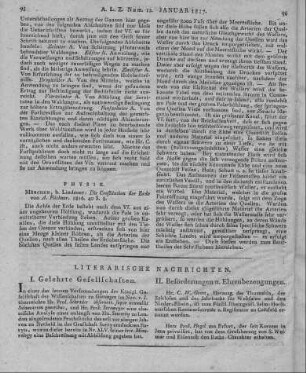 Filchner, A.: Die Constitution der Erde. München: Lindauer 1816