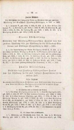 Die Geschichte des reichsständischen Hauses Ysenburg und Büdingen, 2. Die Ysenburg und Büdingen'sche Hausgeschichte