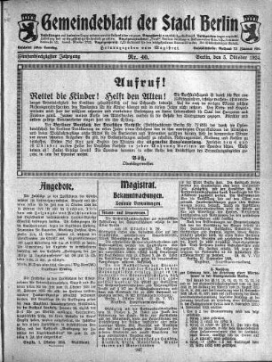 1924,40: Nr. 40, 5. Oktober 1924